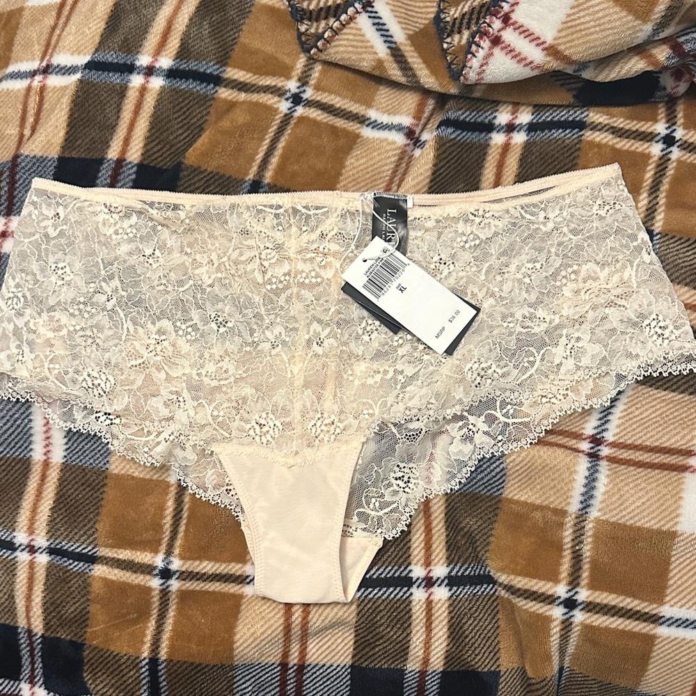 Lauren Ralph Lauren Cream Lace Panties